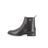 Bottine noir en cuir